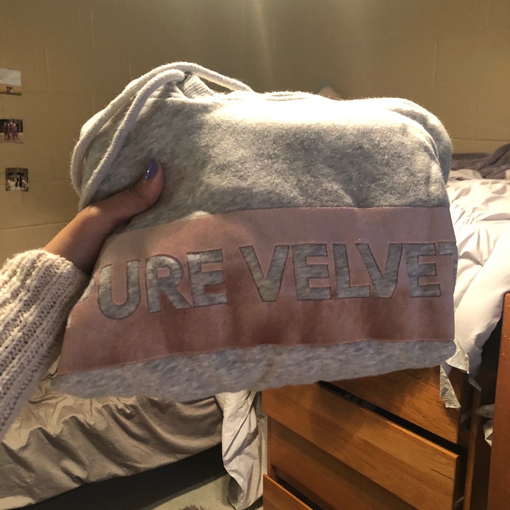 “Pure Velvet” hoodie